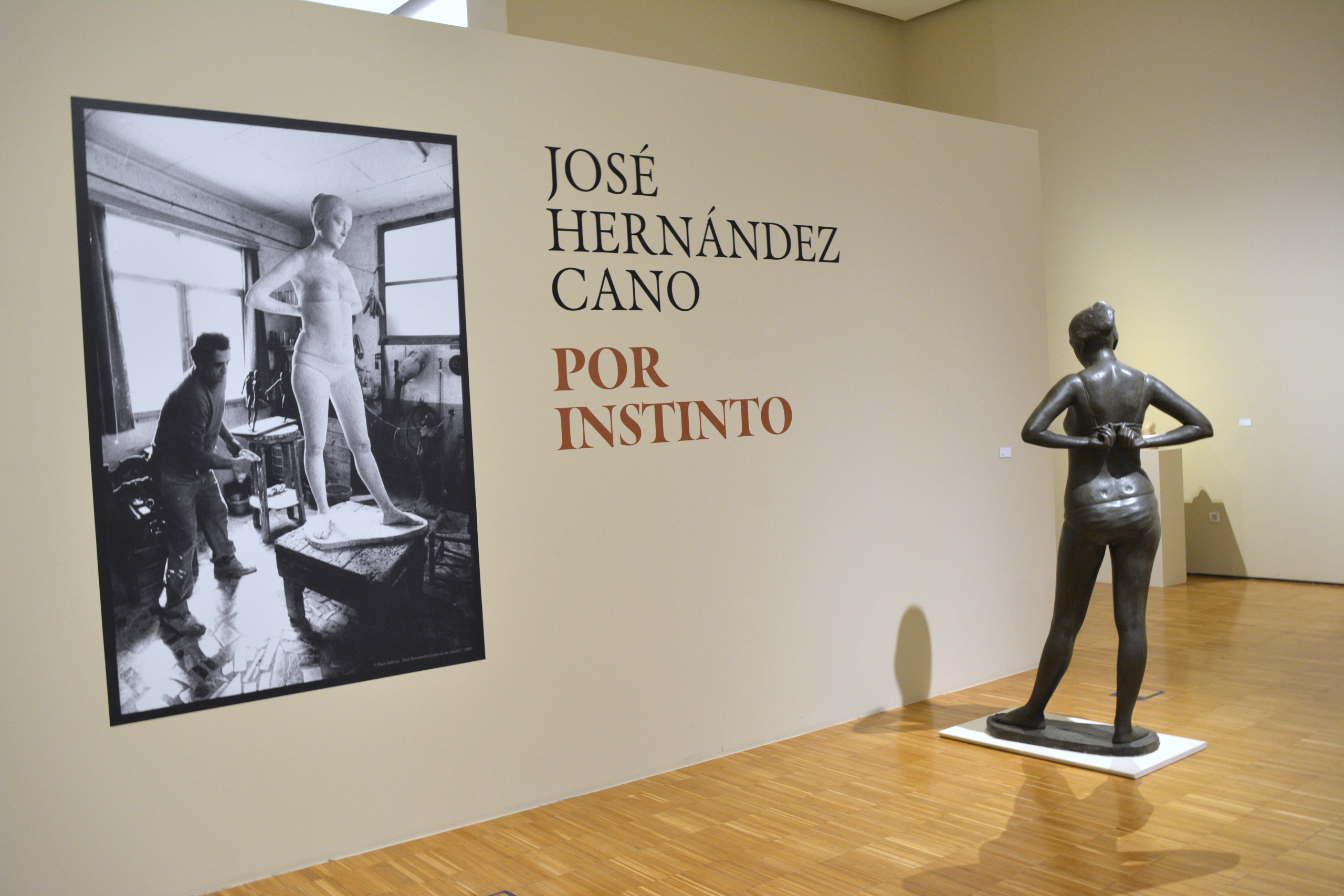 Imagen de la exposición de Hernández Cano en el MUBAM